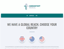 Tablet Screenshot of greenstaffmedical.com